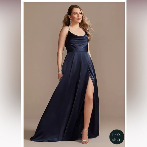 David’s Bridal dress in Emerald color - Picture 6 of 7